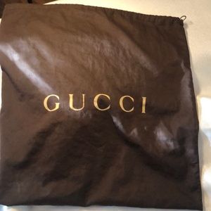 COPY - A large Gucci dust bag for tote